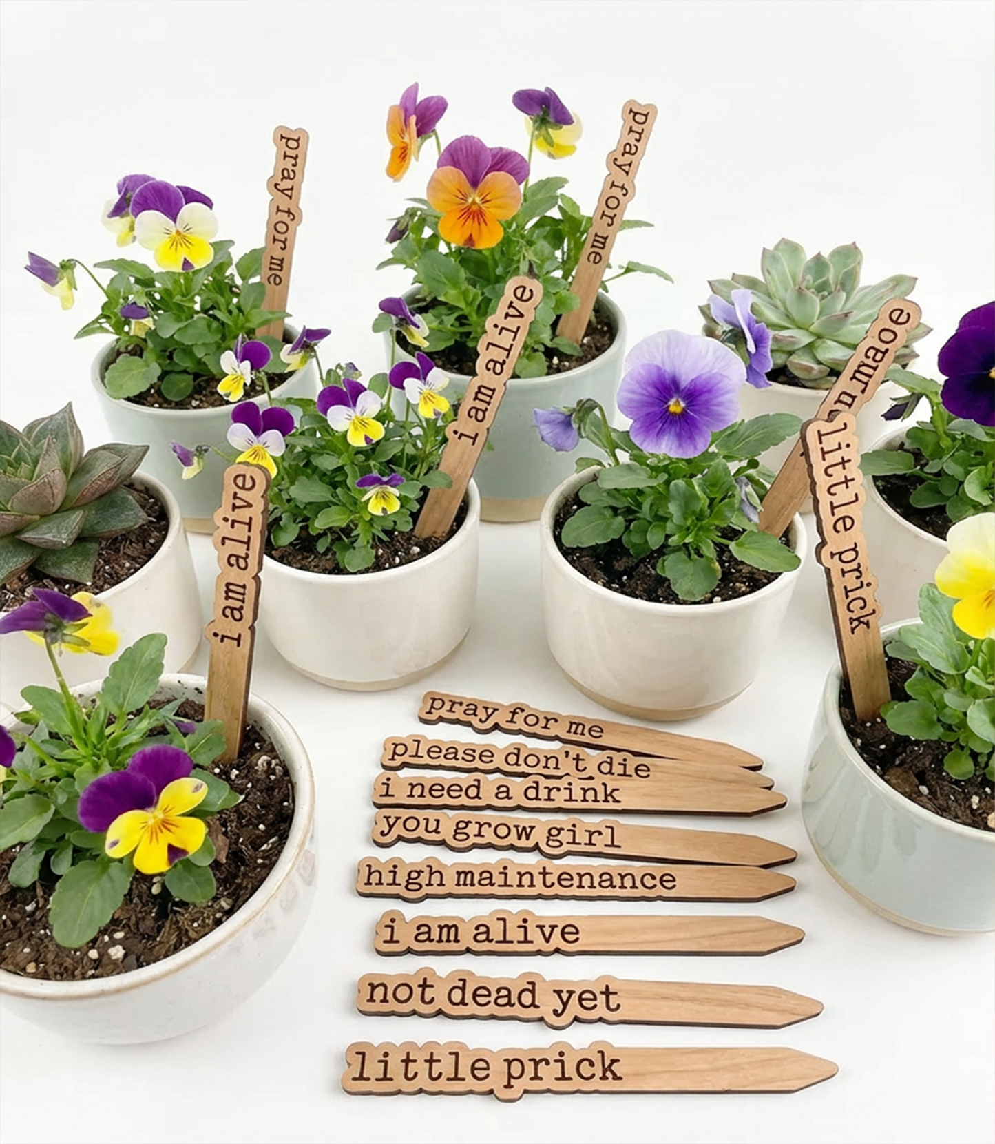 Semne de Plante Personalizabile- Set 5