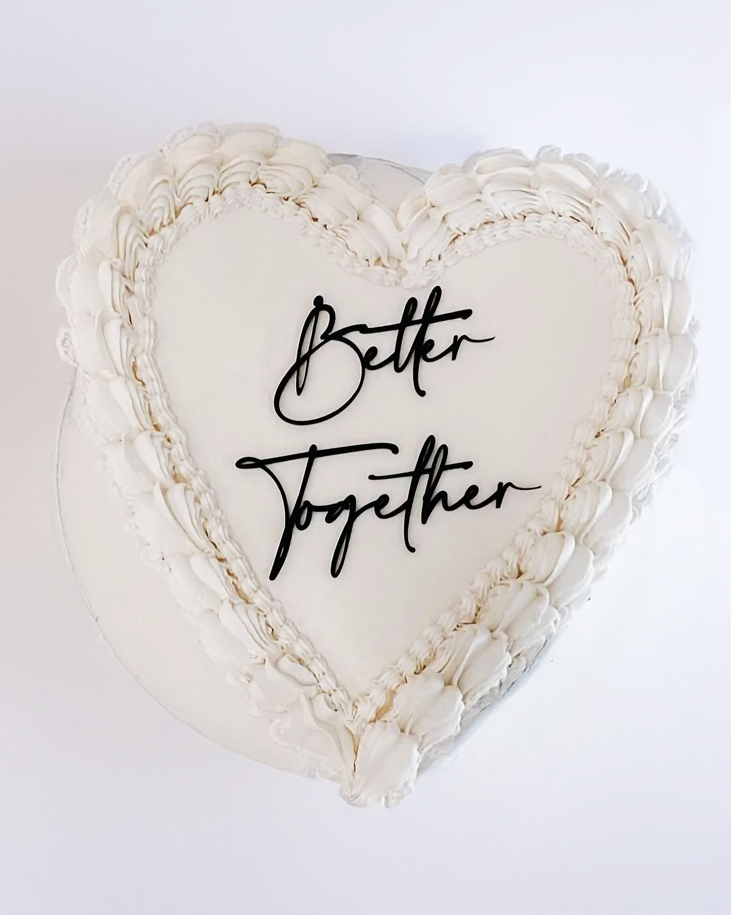 Decor plat personalizat din acril pentru tort