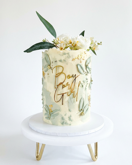 Topper Tort Gender Reveal "Boy or Girl"