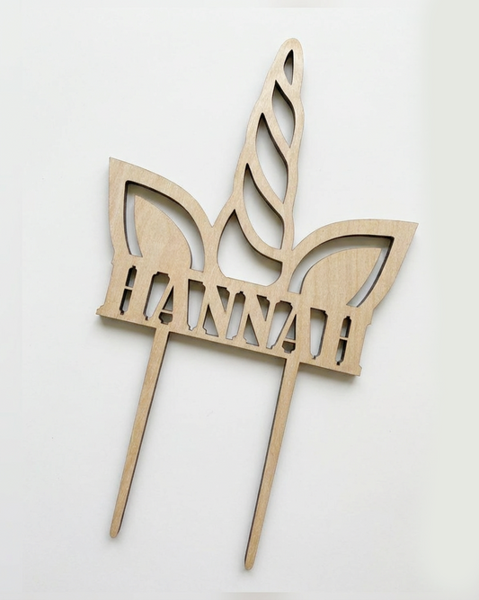 Topper Tort Design Creativ – Personalizare în Acril sau Lemn