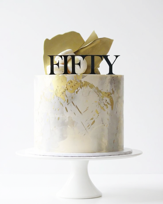 Topper Tort Cifră Personalizată – Disponibil în Diverse Materiale