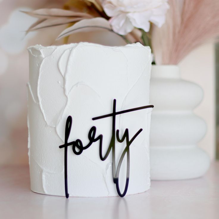 Topper tort acril – decor personalizat cu vârstă sau nume