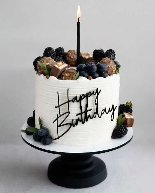 Topper tort "Happy Birthday"