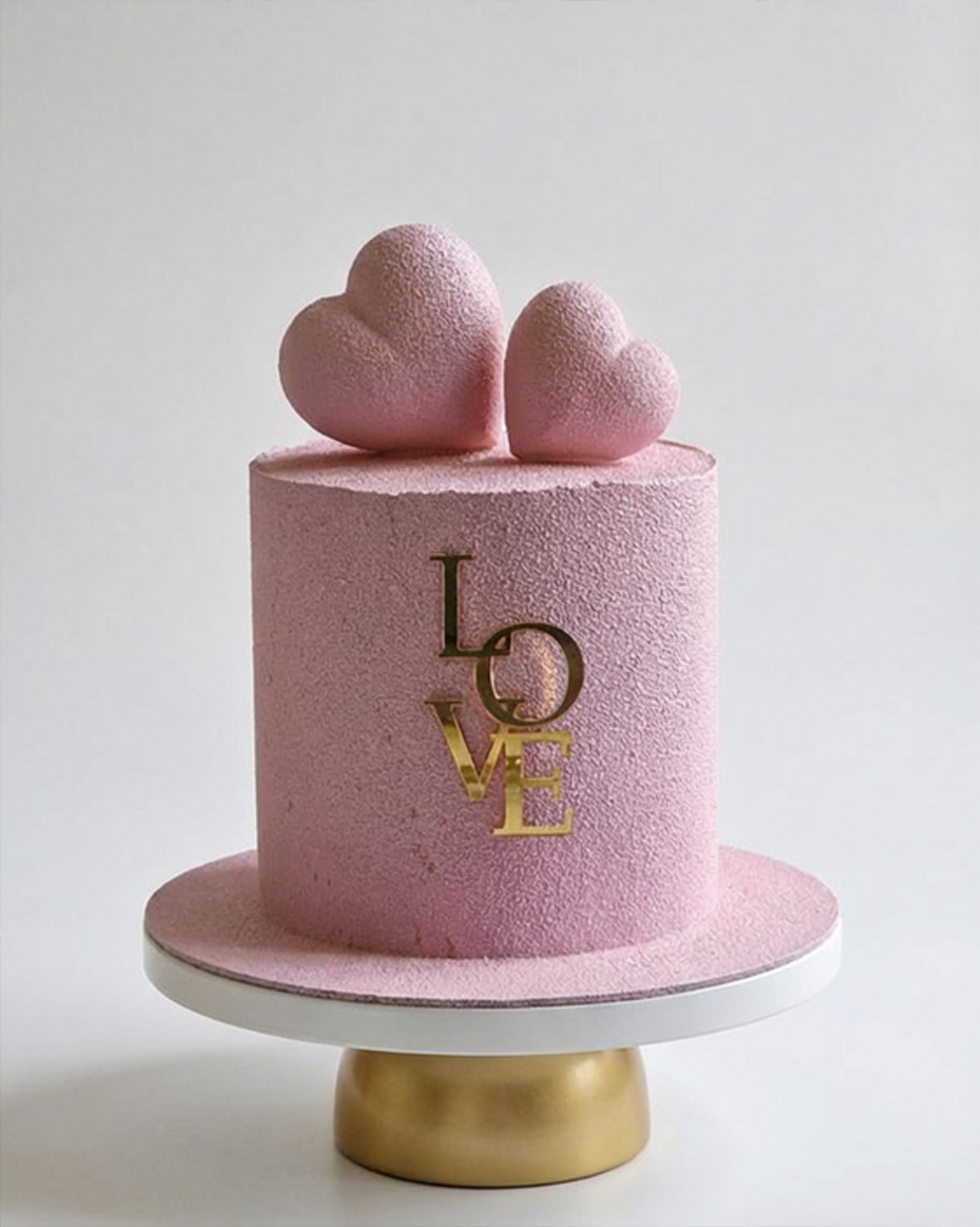 Topper tort „Love” – decor elegant pentru nuntă, cununie sau aniversare