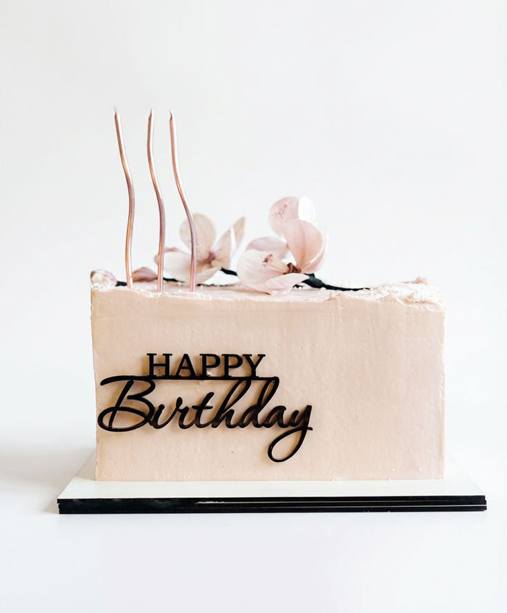 Topper tort "Happy Birthday"