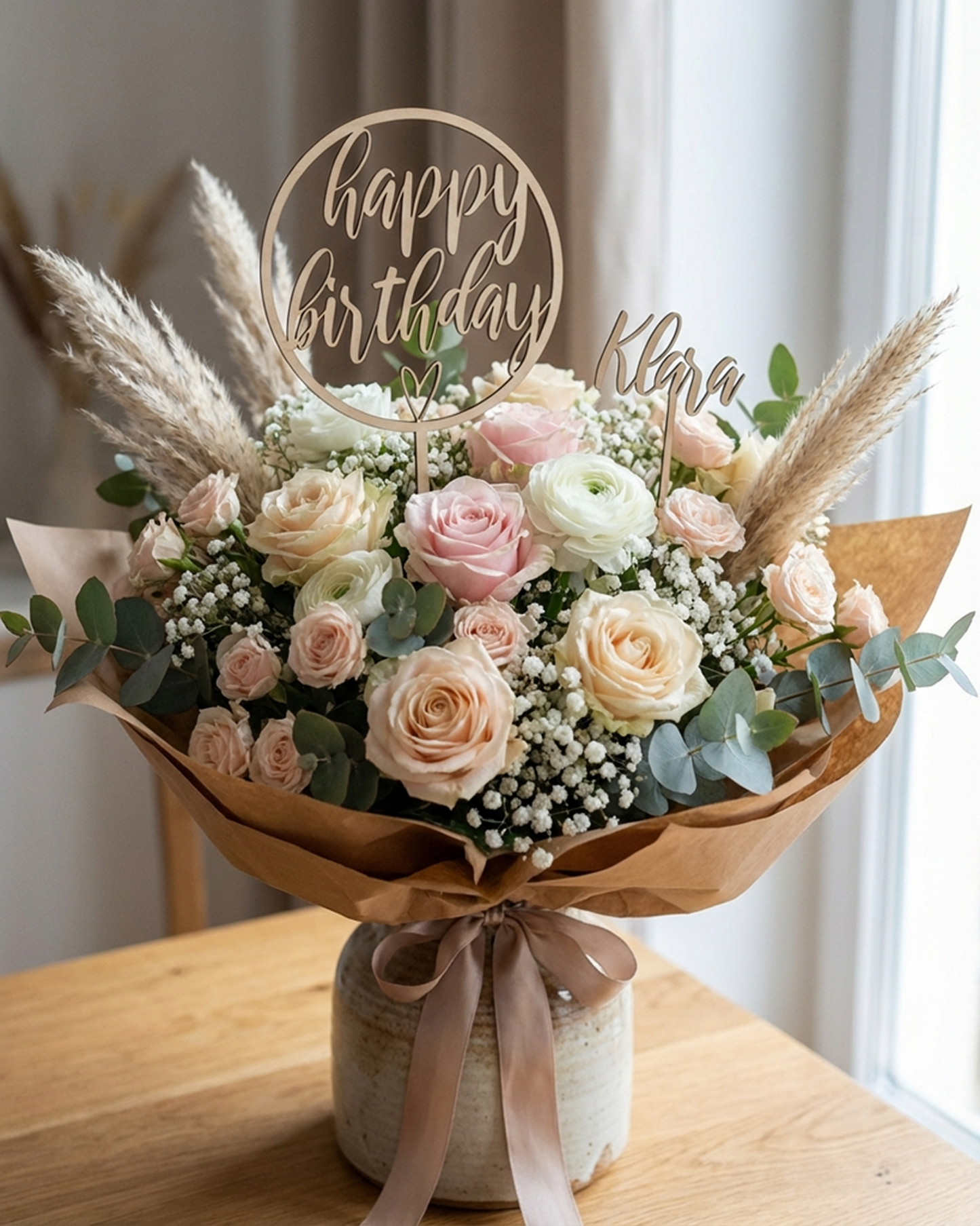 Etichete Cadou – "Happy Birthday” & Nume Personalizat