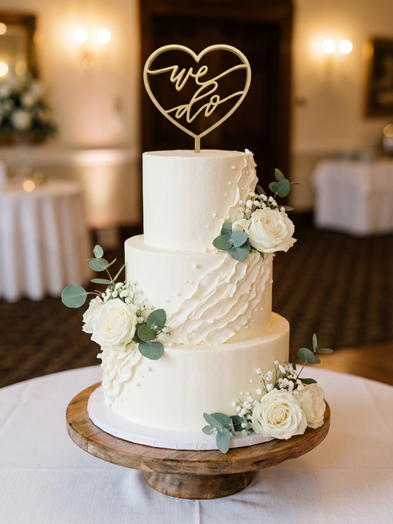 Accesoriu Decorativ "WE DO” – Pentru Tort sau Buchet