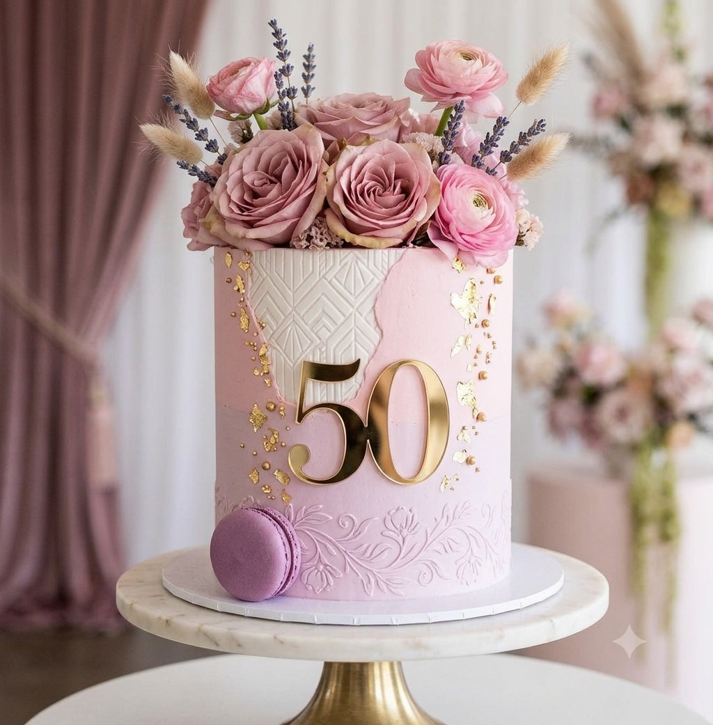 Topper Tort Personalizat cu Vârstă din Acril | Decor Tort Aniversare Oglindă Gold, Silver sau Negru