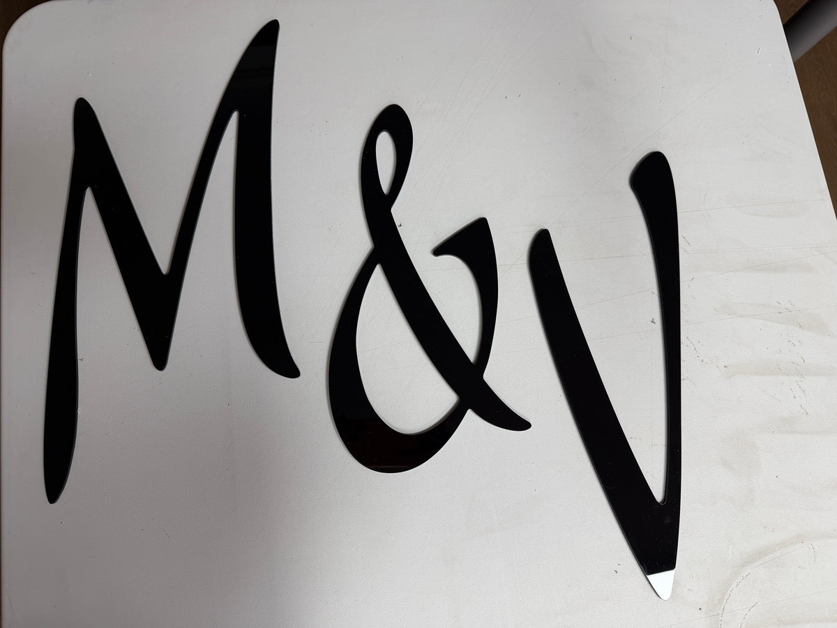 Litere Personalizate din Acril sau MDF pentru Decor Evenimente