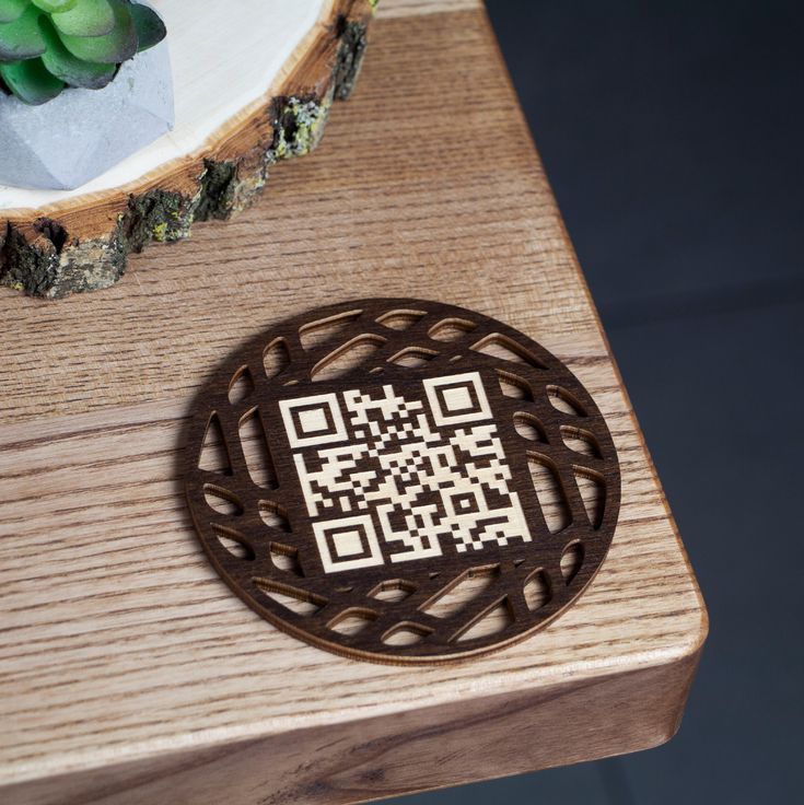 Coaster cu cod QR – suport pahare personalizat pentru cafenele și restaurante