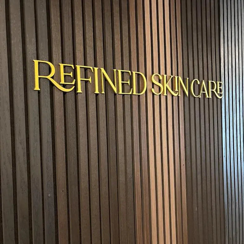 Logo Personalizat din Acril 3D – Firmă Luminoasă sau Decor Perete Recepție, Birou și Salon