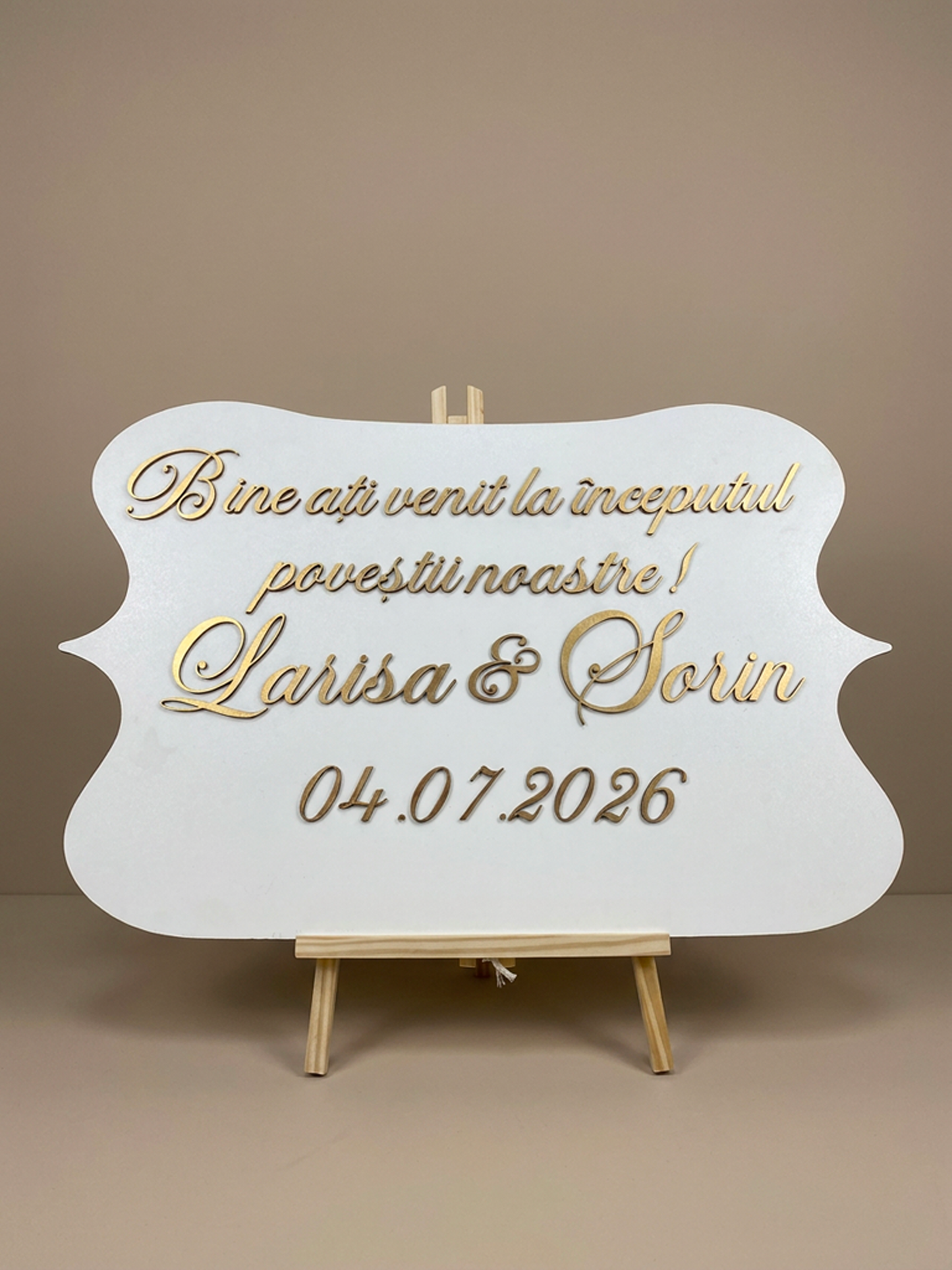 Panou Personalizat pentru Evenimente