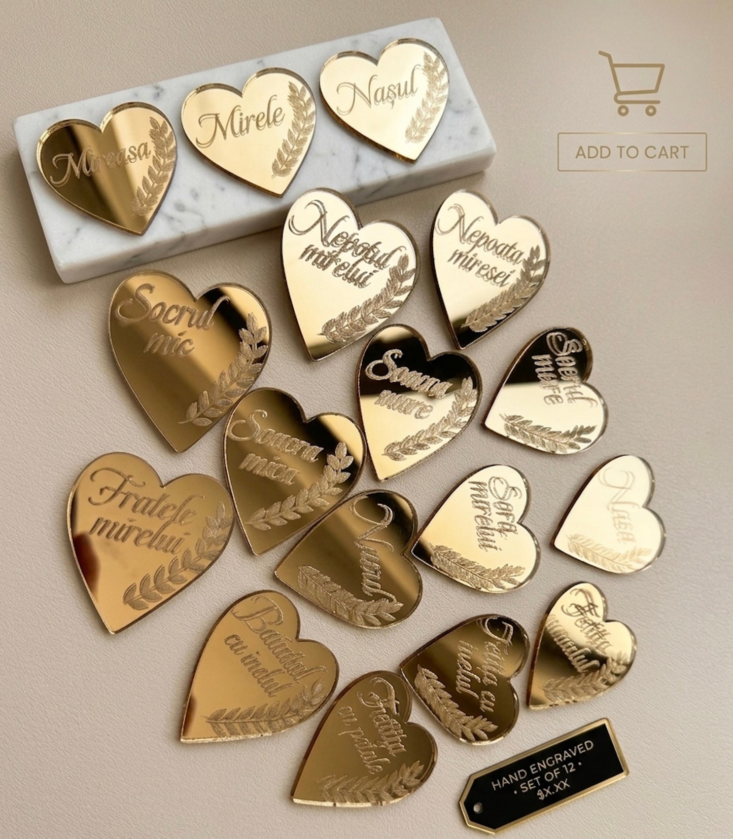 Plăcuțe Cocarde Acril Personalizate – Design Elegant și Rezistent